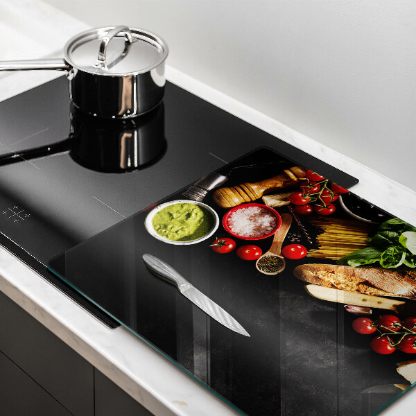 Sklo za varnou desku Italské přísady a koření