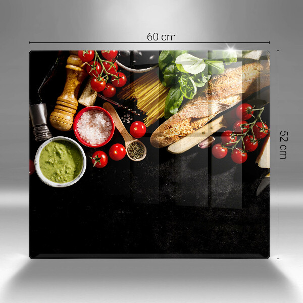 Sklo za varnou desku Italské přísady a koření