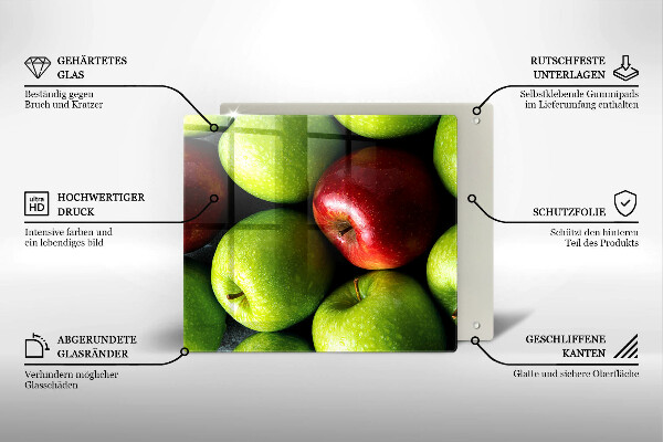 Sklo za varnou desku Šťavnatá jablka