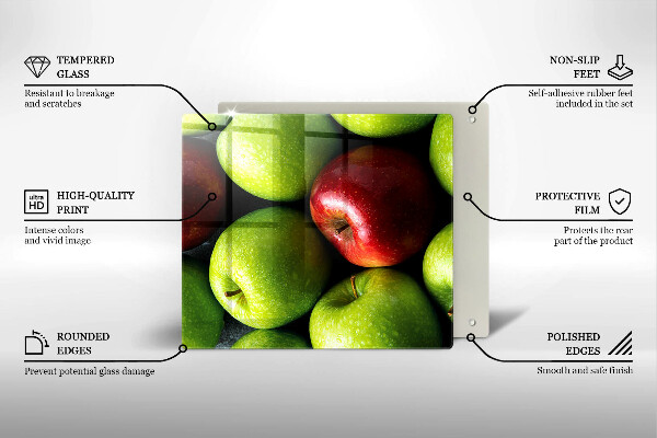 Sklo za varnou desku Šťavnatá jablka