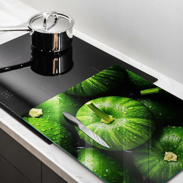 Sklo za varnou desku Zelené dýně