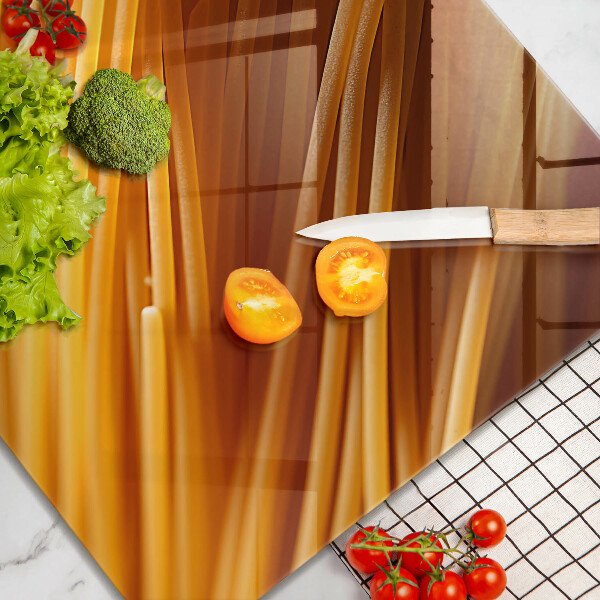 Sklo za varnou desku Špagetové těstoviny