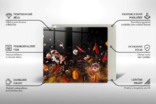 Sklo za varnou desku Pálivé koření