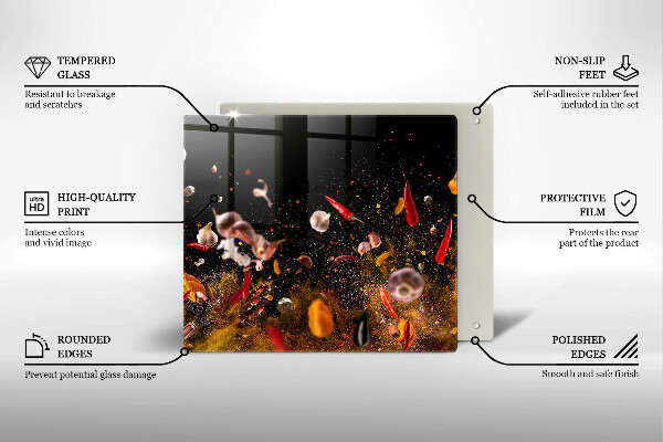 Sklo za varnou desku Pálivé koření