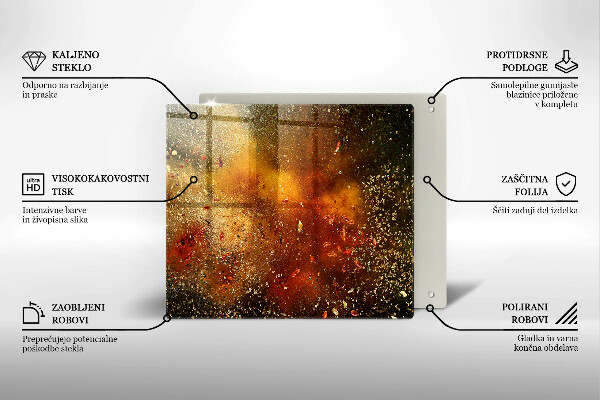 Sklo za varnou desku Barevné koření