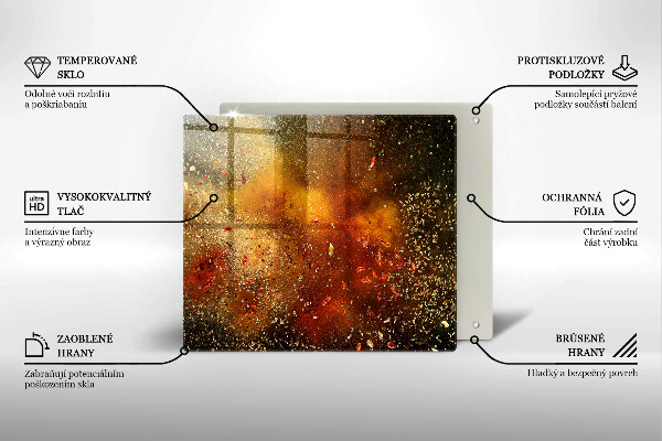 Sklo za varnou desku Barevné koření