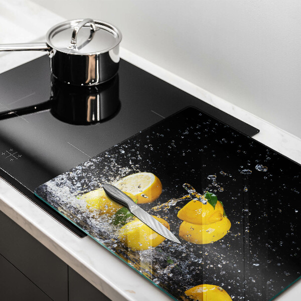 Sklo za varnou desku Šťavnaté citronové ovoce