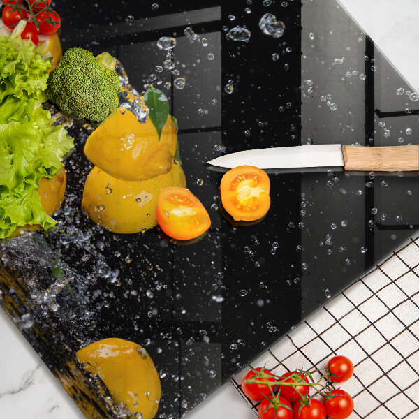 Sklo za varnou desku Šťavnaté citronové ovoce