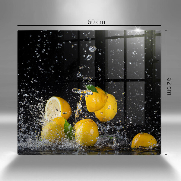 Sklo za varnou desku Šťavnaté citronové ovoce
