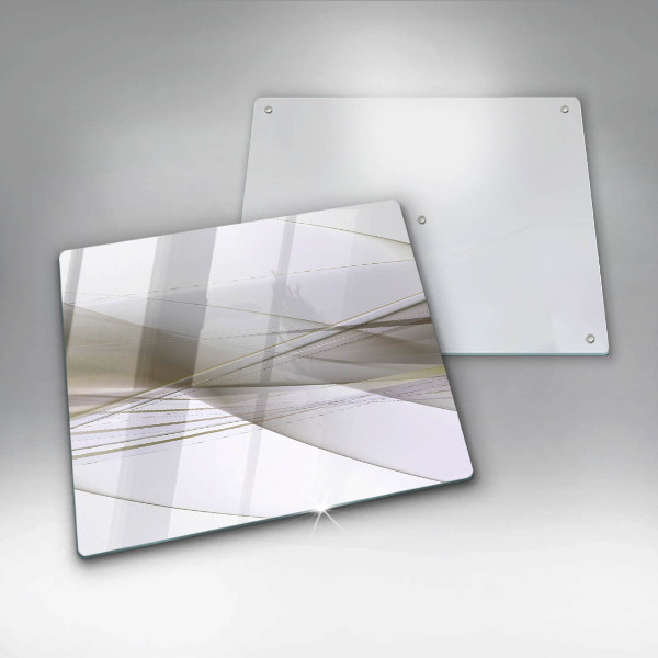 Sklo za varnou desku Abstraktní linie designu