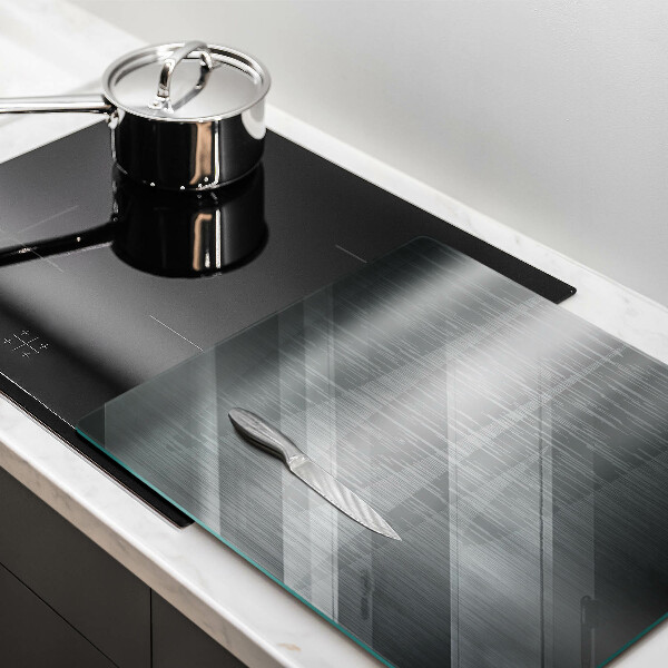 Sklo za varnou desku Kovová textura