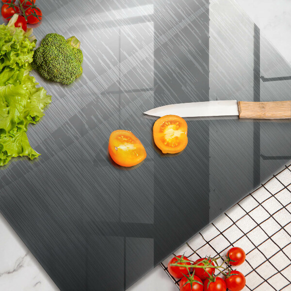 Sklo za varnou desku Kovová textura