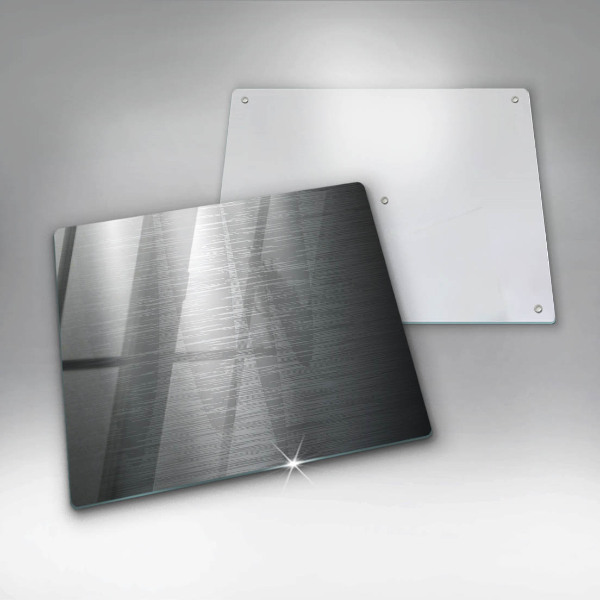 Sklo za varnou desku Kovová textura