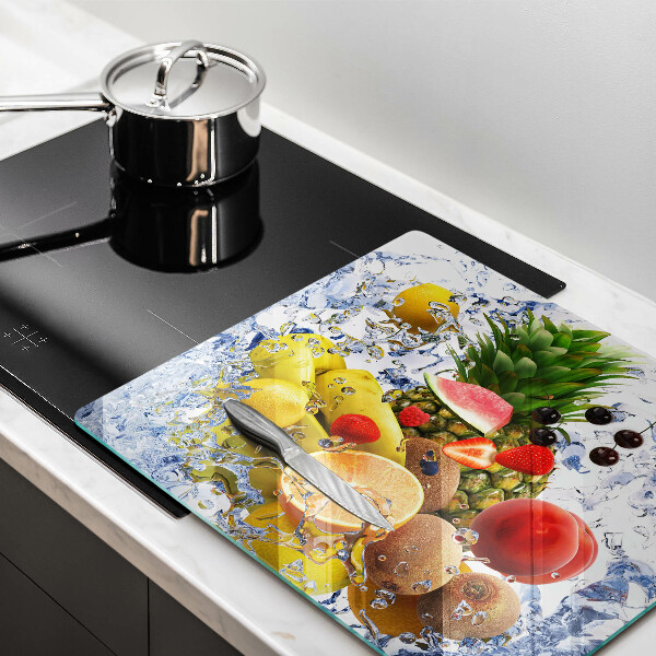 Sklo za varnou desku Šťavnaté ovoce a voda