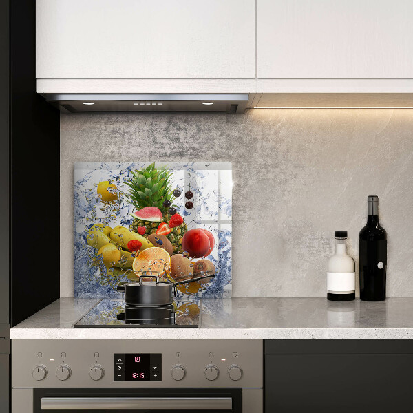 Sklo za varnou desku Šťavnaté ovoce a voda