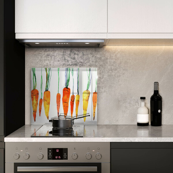 Sklo za varnou desku Mrkev ilustrace