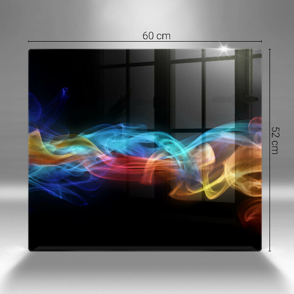 Sklo za varnou desku Barevný kouř