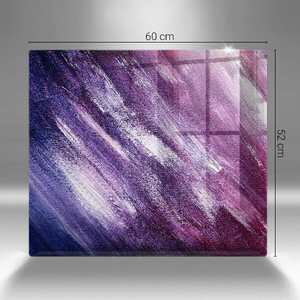 Sklo za varnou desku Malování abstrakce