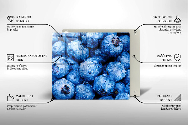 Sklo za varnou desku Šťavnaté borůvky
