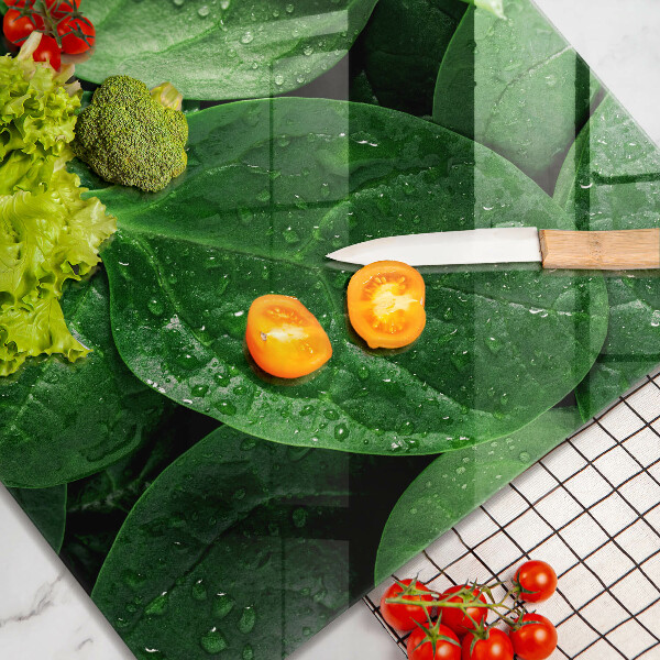 Sklo za varnou desku Listy bazalky