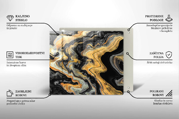 Sklo za varnou desku Abstraktní struktura