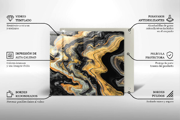 Sklo za varnou desku Abstraktní struktura