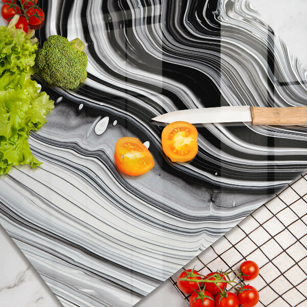 Sklo za varnou desku Inkoustová abstrakce