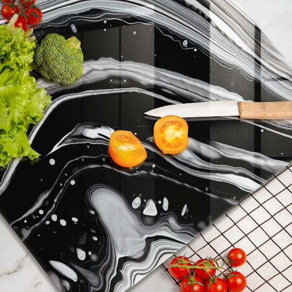 Sklo za varnou desku Inkoustová abstrakce