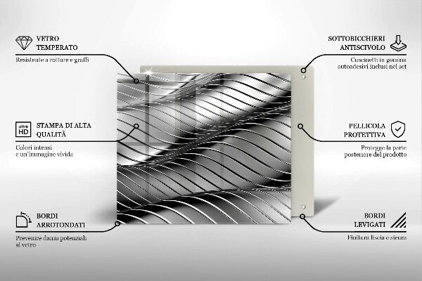 Sklo za varnou desku 3d kovová konstrukce