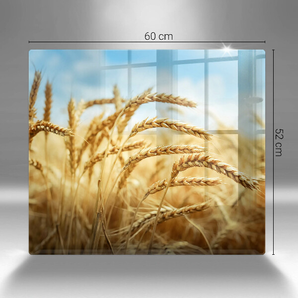 Sklo za varnou desku Klasy obilovin na poli