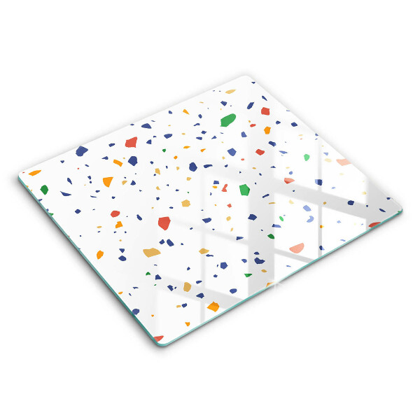 Sklo za varnou desku Barevná kamenina