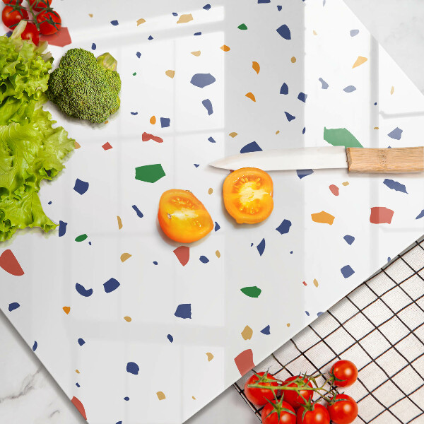 Sklo za varnou desku Barevná kamenina