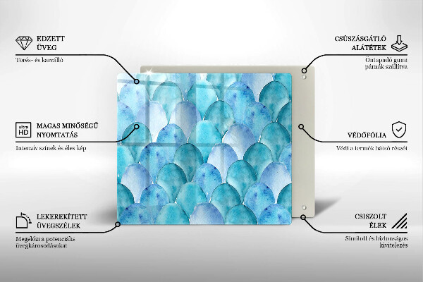 Sklo za varnou desku Akvarelové váhy