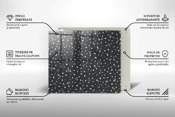 Sklo za varnou desku Dekorativní kámen