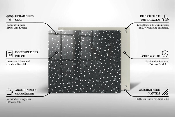 Sklo za varnou desku Dekorativní kámen