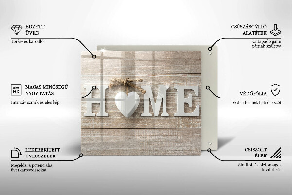 Sklo za varnou desku Home