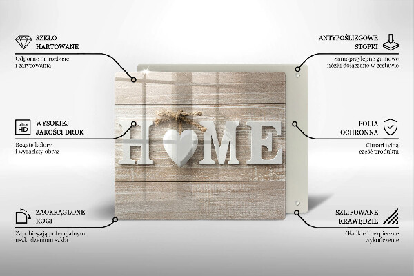 Sklo za varnou desku Home