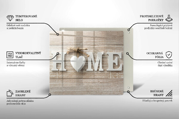 Sklo za varnou desku Home