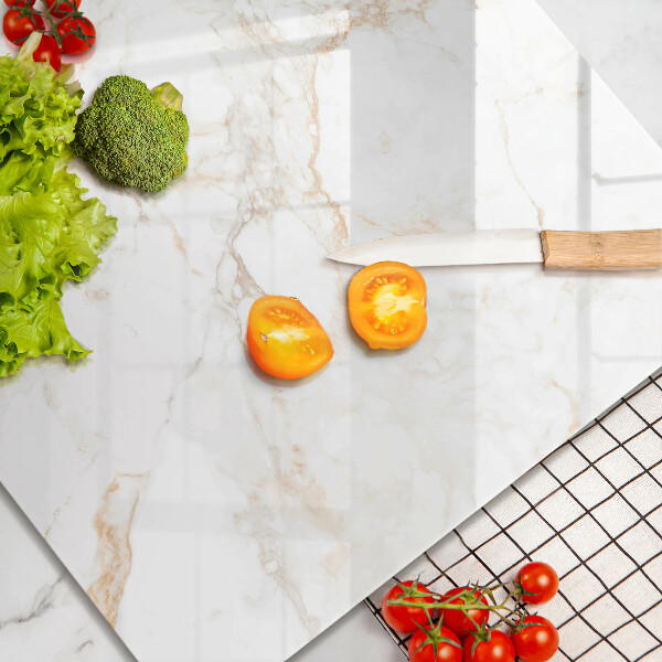 Sklo za varnou desku Elegantní mramorový kámen