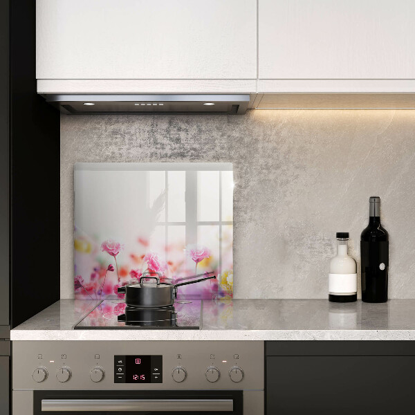 Sklo za varnou desku Květinová louka