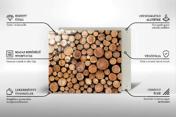 Sklo za varnou desku Kmeny stromů