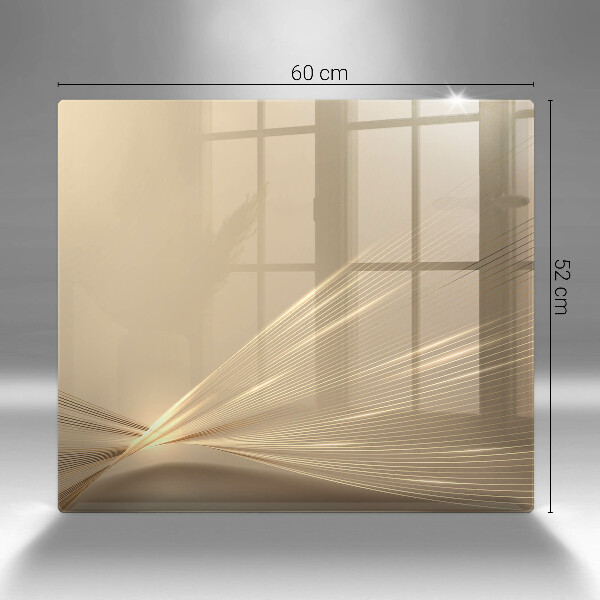 Sklo za varnou desku Moderní abstrakce