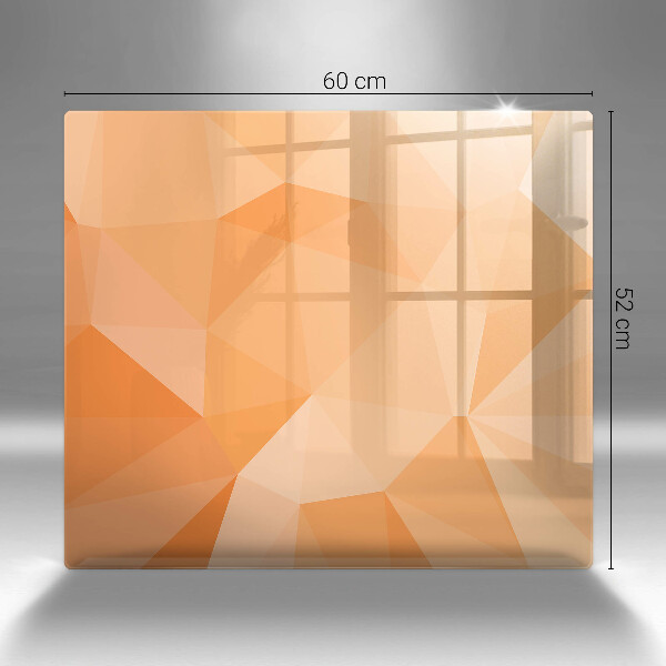 Sklo za varnou desku Geometrické pozadí