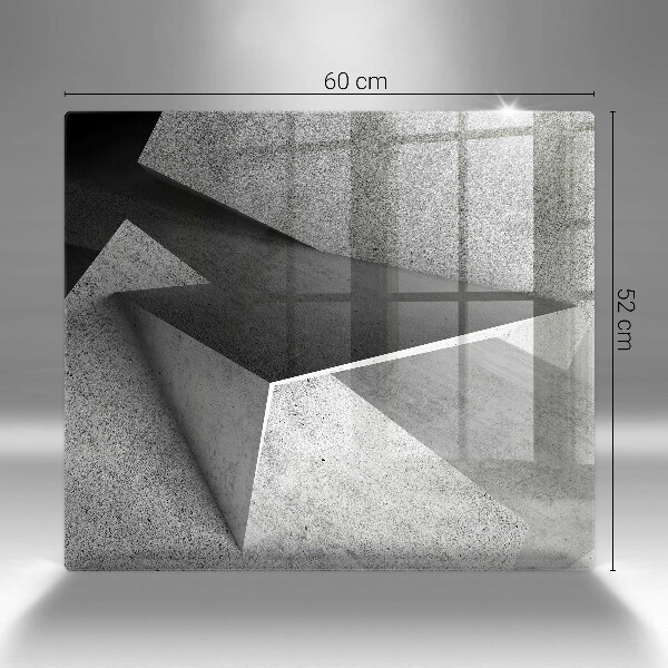 Sklo za varnou desku Konkrétní abstrakce