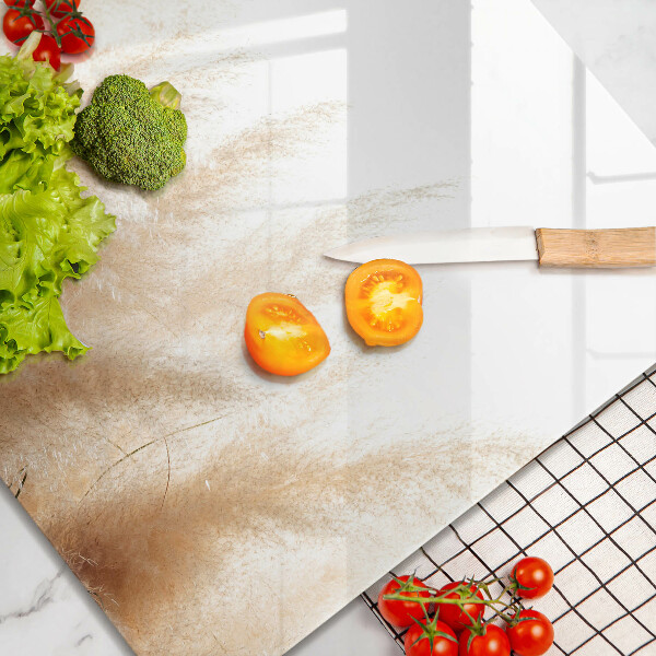 Sklo za varnou desku Pampová tráva