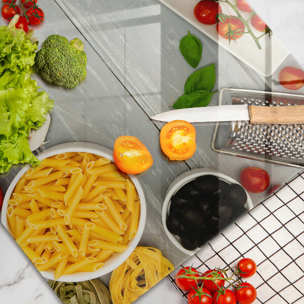 Skleněná deska za sporák Kuchyňské jídlo