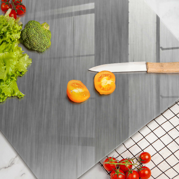 Skleněná deska za sporák Kovové textury pozadí