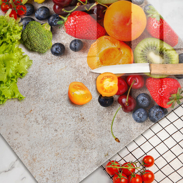 Skleněná deska za sporák Sváteční ovoce