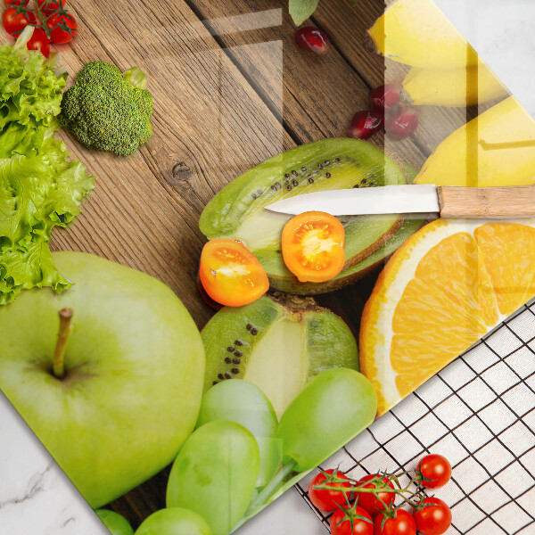 Skleněná deska za sporák Čerstvé ovoce