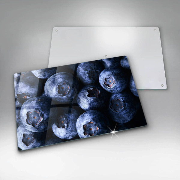 Skleněná deska za sporák Zblízka bobulí